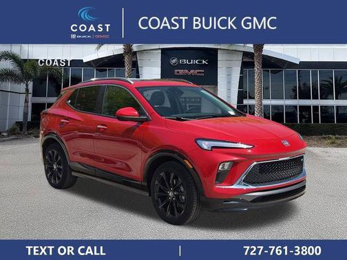Brilliant Red 2026 Buick Encore GX Sport Touring