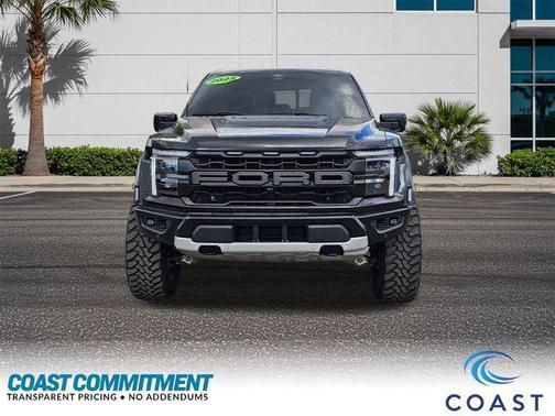 AGATE BLACK METALLIC 2025 Ford F-150 Raptor