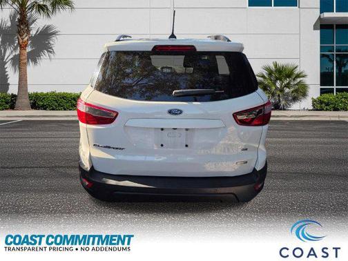 Diamond White 2018 Ford EcoSport SE