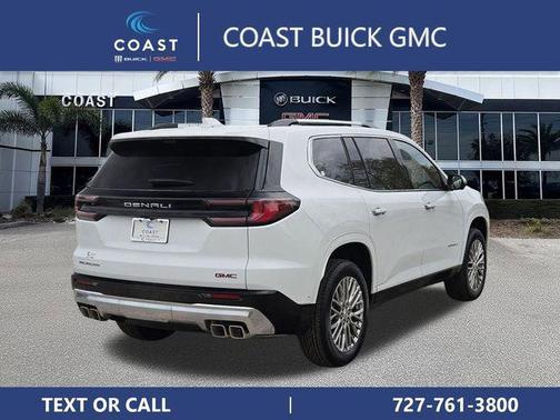 Summit White 2026 GMC Acadia Denali