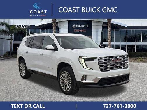 Summit White 2026 GMC Acadia Denali