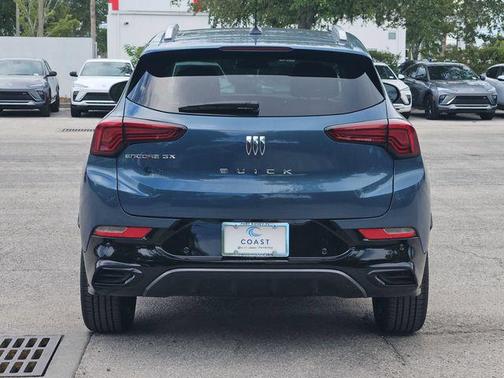 Ocean Blue Metallic 2026 Buick Encore GX Sport Touring