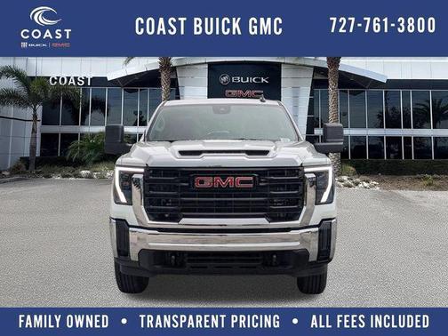 Summit White 2025 GMC Sierra 2500 Pro