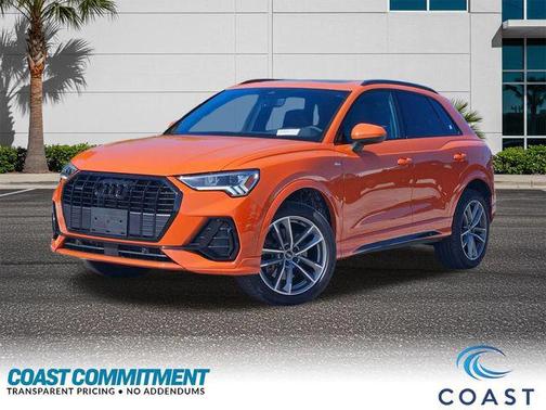 Pulse Orange 2025 Audi Q3 Premium 45 TFSI S line quattro Tiptronic