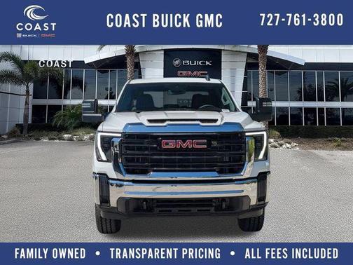 Summit White 2025 GMC Sierra 2500 Pro