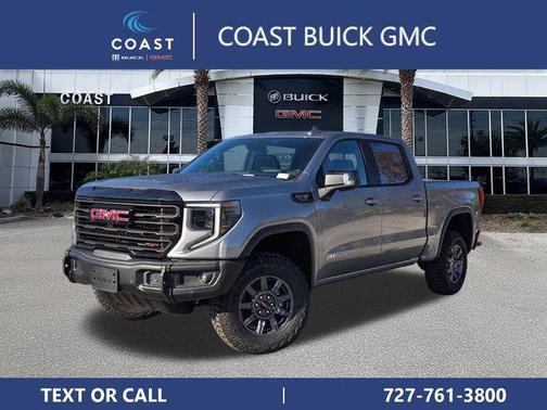 Sterling Metallic 2026 GMC Sierra 1500 AT4X
