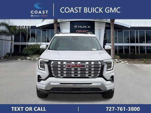 Summit White 2026 GMC Terrain Denali