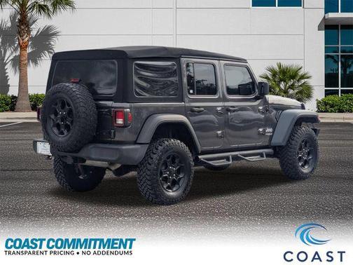 Granite Crystal Metallic Clearcoat 2020 Jeep Wrangler Unlimited Sport