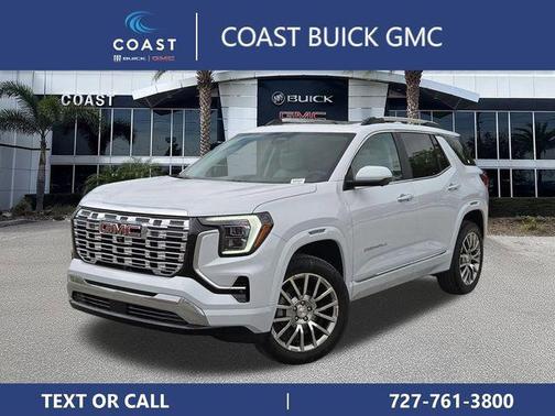 Glacier White Tricoat 2026 GMC Terrain Denali