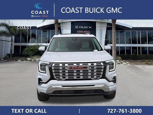 Glacier White Tricoat 2026 GMC Terrain Denali