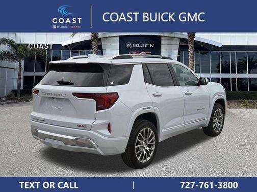 Glacier White Tricoat 2026 GMC Terrain Denali