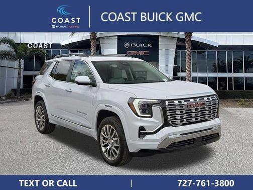 Glacier White Tricoat 2026 GMC Terrain Denali