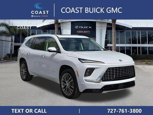 iridescent white tricoat 2026 Buick Enclave Avenir FWD
