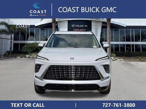 iridescent white tricoat 2026 Buick Enclave Avenir FWD