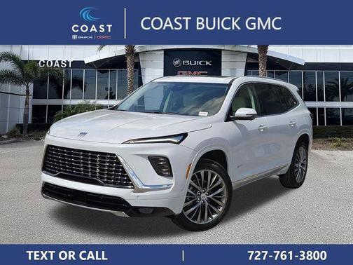 iridescent white tricoat 2026 Buick Enclave Avenir FWD