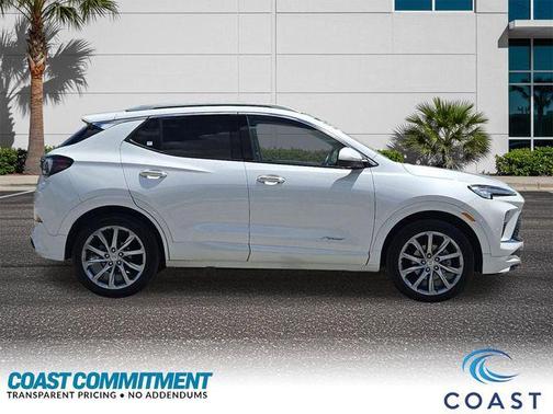 White Frost Tricoat 2024 Buick Encore GX Avenir