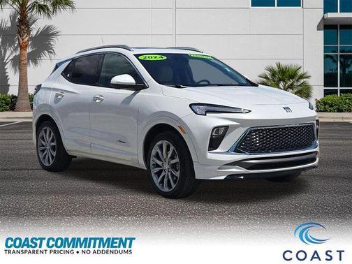 White Frost Tricoat 2024 Buick Encore GX Avenir