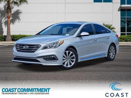 Silver 2017 Hyundai SONATA Sport