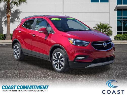 Winterberry Red Metallic 2020 Buick Encore Essence
