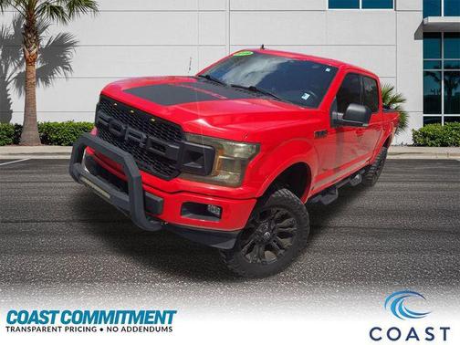 RACE RED 2019 Ford F-150 XLT