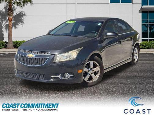 Black Granite Metallic 2012 Chevrolet Cruze LT