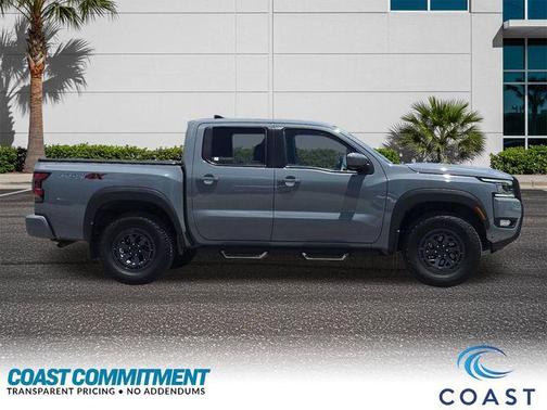 Boulder Gray Pearl 2025 Nissan Frontier PRO-4X