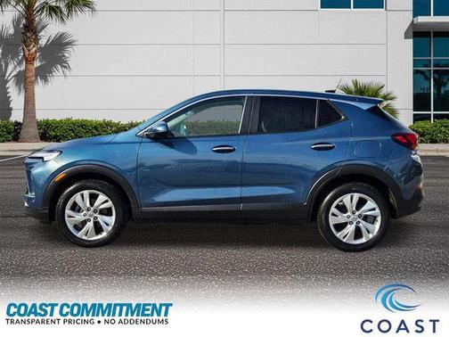 Ocean Blue Metallic 2024 Buick Encore GX Preferred