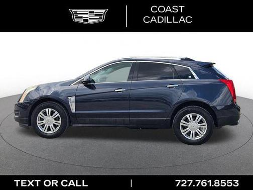 Sapphire Blue Metallic 2016 Cadillac SRX Luxury Collection