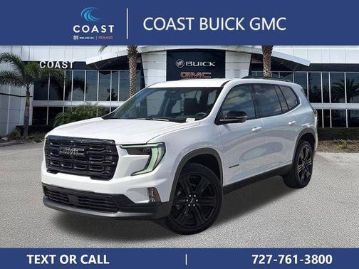 Summit White 2026 GMC Acadia Elevation FWD