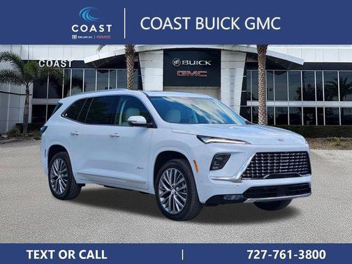 Iridescent White Tricoat 2026 Buick Enclave Avenir FWD