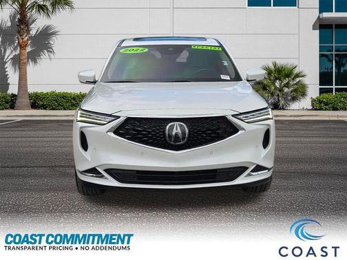 Platinum White Pearl 2022 Acura MDX Technology Package