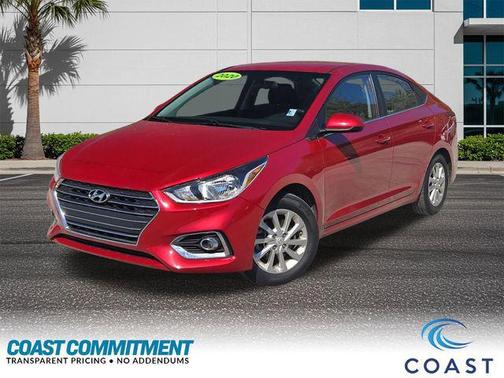 Pomegranate Red 2020 Hyundai Accent SEL