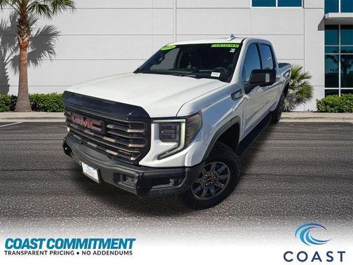 Summit White 2026 GMC Sierra 1500 AT4X