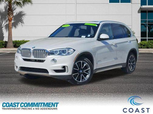 White Metallic 2017 BMW X5 eDrive xDrive40e