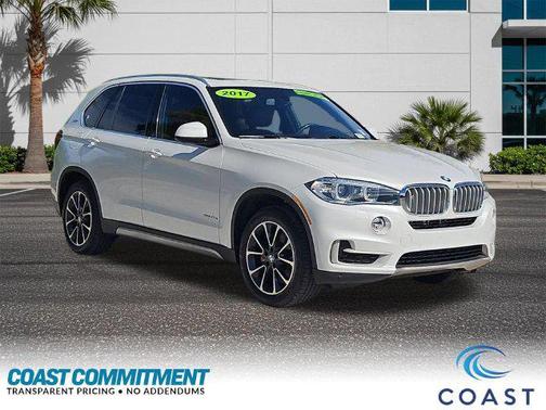 White Metallic 2017 BMW X5 eDrive xDrive40e