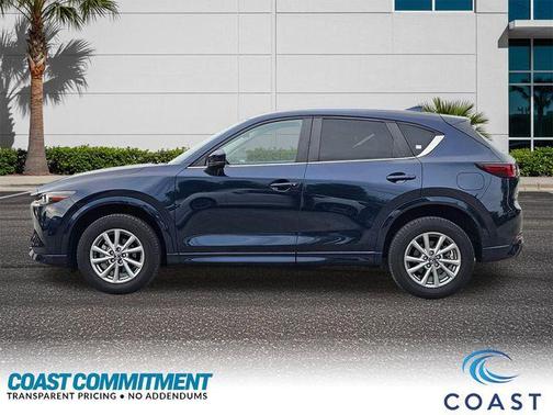 Deep Crystal Blue Mica 2024 Mazda CX-5 2.5 S Select Package