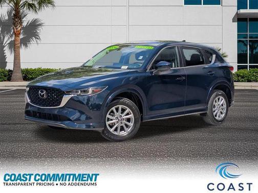 Deep Crystal Blue Mica 2024 Mazda CX-5 2.5 S Select Package