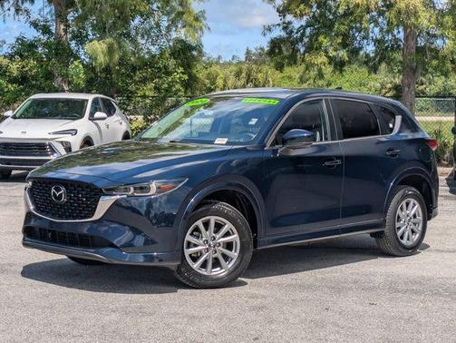 Deep Crystal Blue Mica 2024 Mazda CX-5 2.5 S Select Package