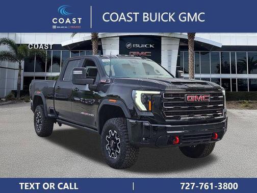 Onyx Black 2026 GMC Sierra 2500 AT4X