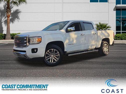 Summit White 2020 GMC Canyon SLT