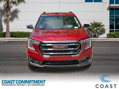 Cayenne Red Tintcoat 2022 GMC Terrain AWD AT4