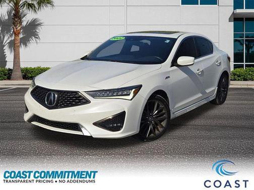 Platinum White Pearl 2022 Acura ILX Technology & A-Spec Packages