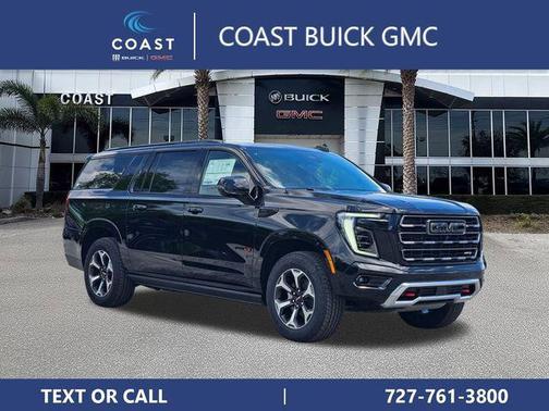 Onyx Black 2026 GMC Yukon XL 4WD AT4 Ultimate