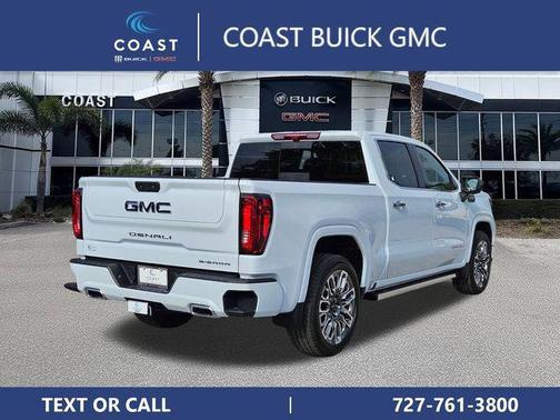 Glacier White Tricoat 2026 GMC Sierra 1500 Denali Ultimate