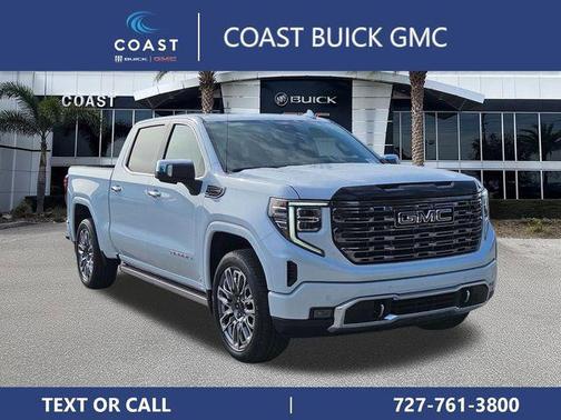 Glacier White Tricoat 2026 GMC Sierra 1500 Denali Ultimate