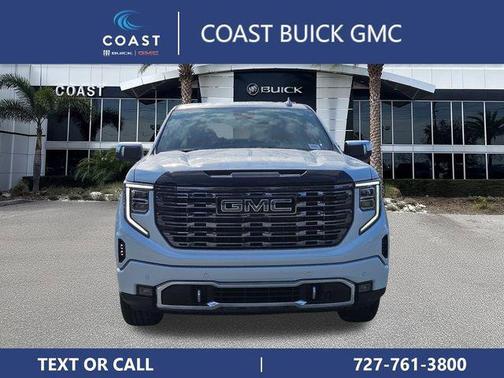 Glacier White Tricoat 2026 GMC Sierra 1500 Denali Ultimate