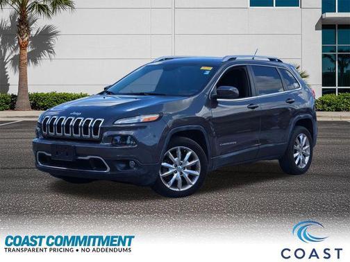 Granite Crystal Metallic Clearcoat 2015 Jeep Cherokee Limited