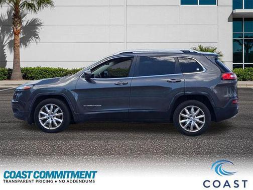 Granite Crystal Metallic Clearcoat 2015 Jeep Cherokee Limited