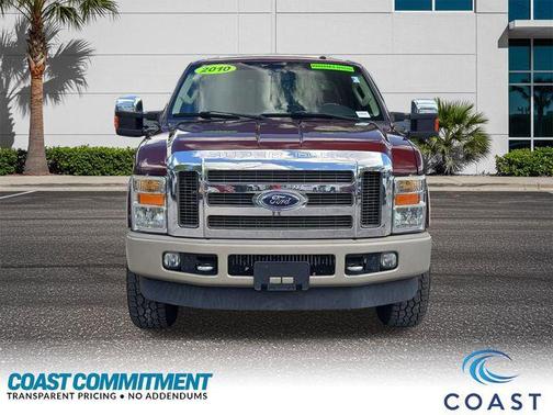 Royal Red Metallic 2010 Ford F-250 Lariat