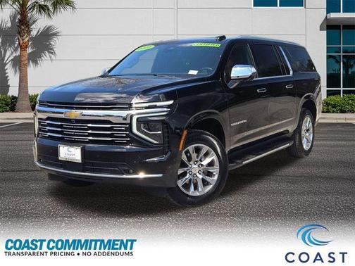 Black 2025 Chevrolet Suburban Premier